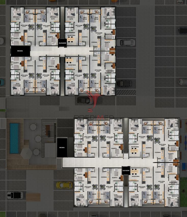 Apartamento Lan&ccedil;amento Portal do Sol Rua Conselheiro José Braz do Rego João Pessoa - 