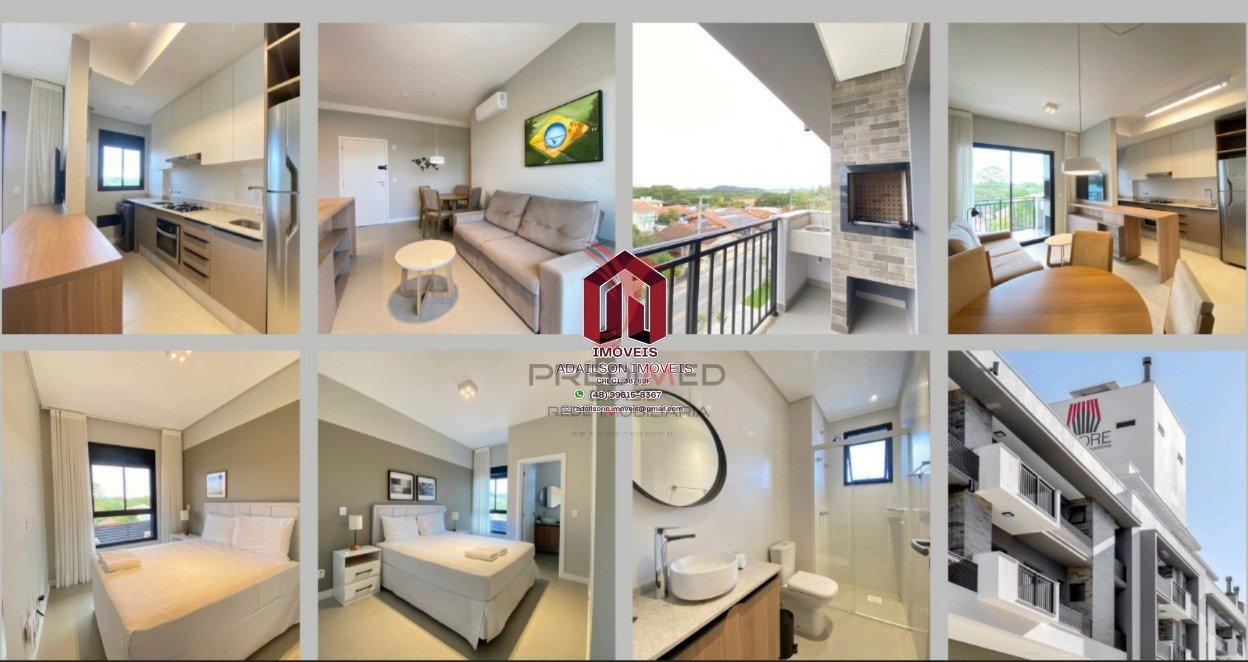 Apartamentos mobiliado 800 metros da praia cachoeira do bom jesus Florian&oacute;polis SC Rua Leonel Pereira Florianópolis - 