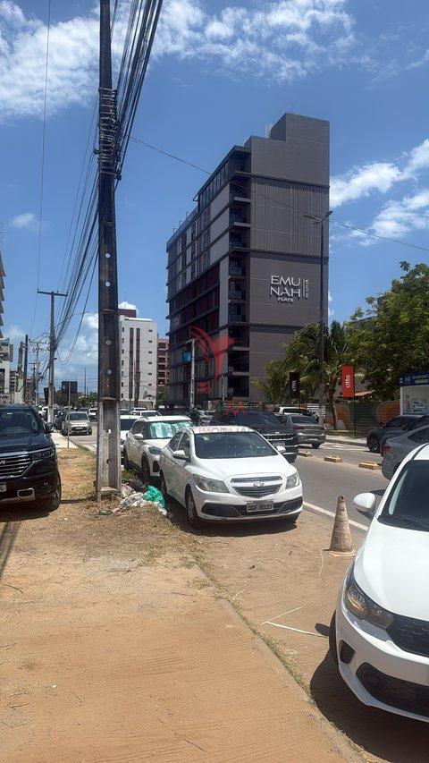 Flat na praia ponta de campina em Jo&atilde;o Pessoa Rua Henrique Siqueira Cabedelo - 