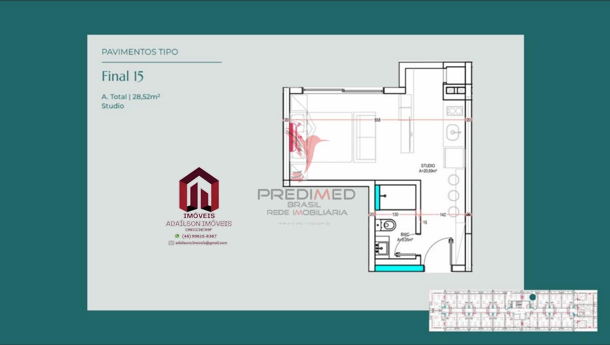 Apartamento, 1 quarto, 30 m² - Foto 32