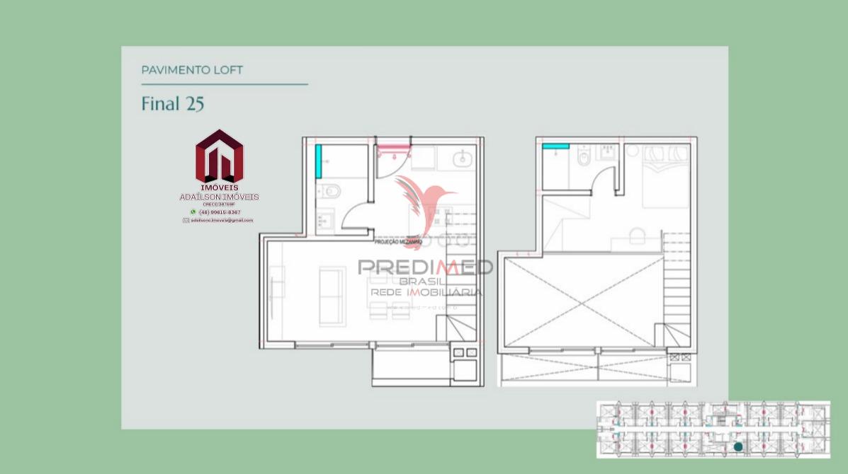 Apartamento, 1 quarto, 30 m² - Foto 42