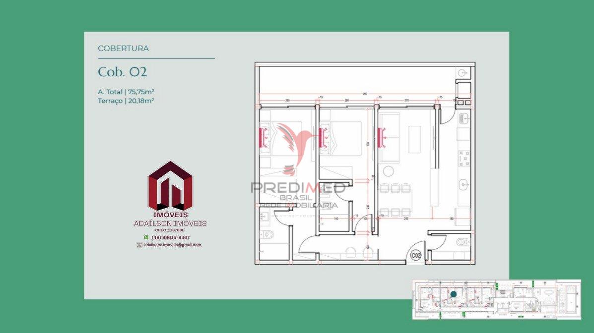 Unidades habitacionais do B7,Sinta a experiência de investir no B7 Essence Brava Avenida Tom Traugott Wildi Florianópolis - 