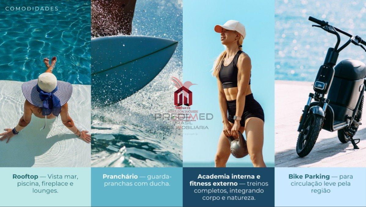 Unidades habitacionais do B7,Sinta a experiência de investir no B7 Essence Brava Avenida Tom Traugott Wildi Florianópolis - 