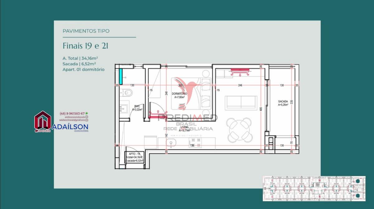 Apartamento, 1 quarto, 30 m² - Foto 37