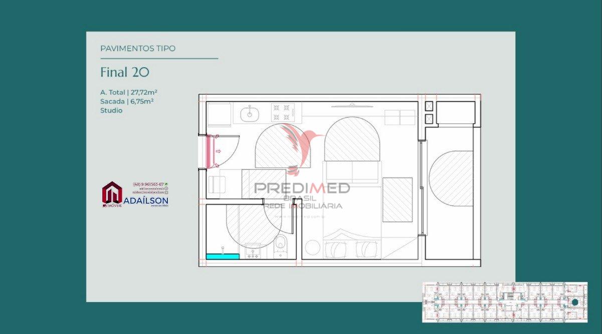 Unidades habitacionais do B7,Sinta a experiência de investir no B7 Essence Brava Avenida Tom Traugott Wildi Florianópolis - 