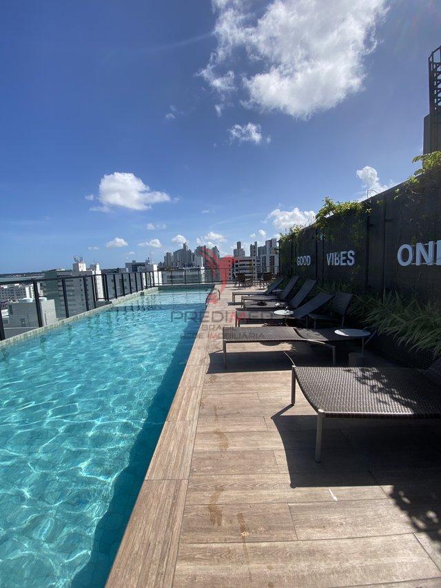 Flat a 400 Metros da Orla de Tambaú Avenida Infante Dom Henrique João Pessoa - 