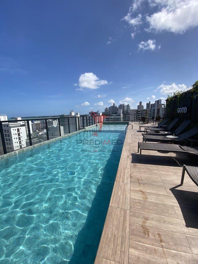 Flat a 400 Metros da Orla de Tambaú Avenida Infante Dom Henrique João Pessoa - 