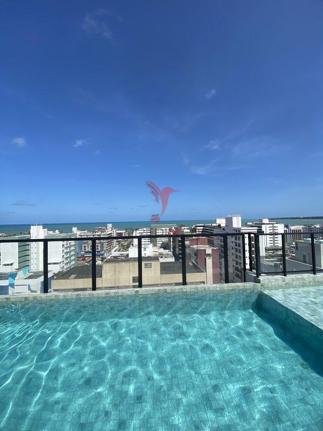 Flat a 400 Metros da Orla de Tambaú Avenida Infante Dom Henrique João Pessoa - 