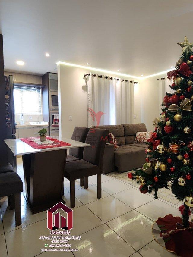 Apartamento com 2 Quartos e 1 banheiros à Venda, 77m² por R$389.000 SJ  - SC Rua Santa Bárbara São José - 
