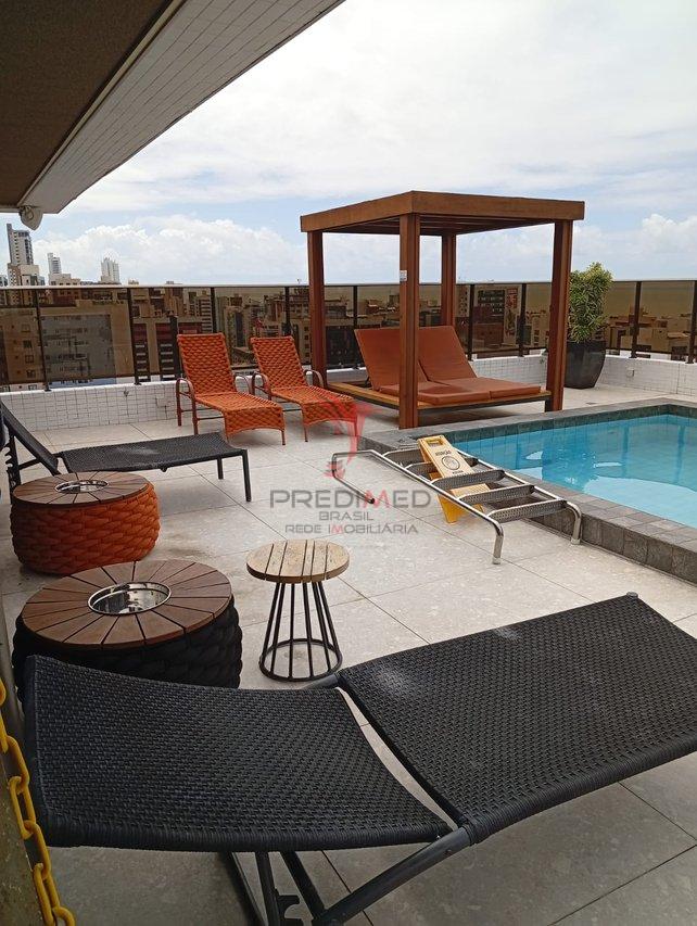 Apartamento excelente no melhor bairro  Cabo Branco Rua Coronel Miguel Satyro João Pessoa - 