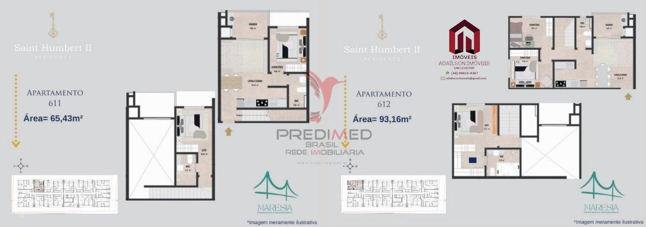 Sinta a experiência de morar aqui no Saint Humbert Estrada Dom João Becker Florianópolis - 