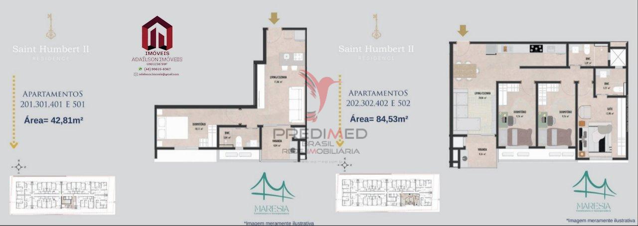 Sinta a experiência de morar aqui no Saint Humbert Estrada Dom João Becker Florianópolis - 