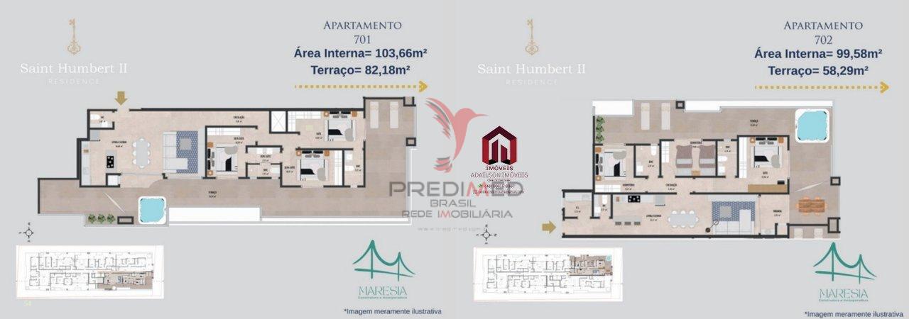 Sinta a experiência de morar aqui no Saint Humbert Estrada Dom João Becker Florianópolis - 