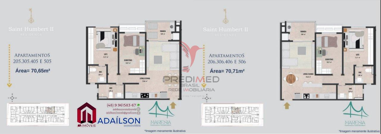 Sinta a experiência de morar aqui no Saint Humbert Estrada Dom João Becker Florianópolis - 