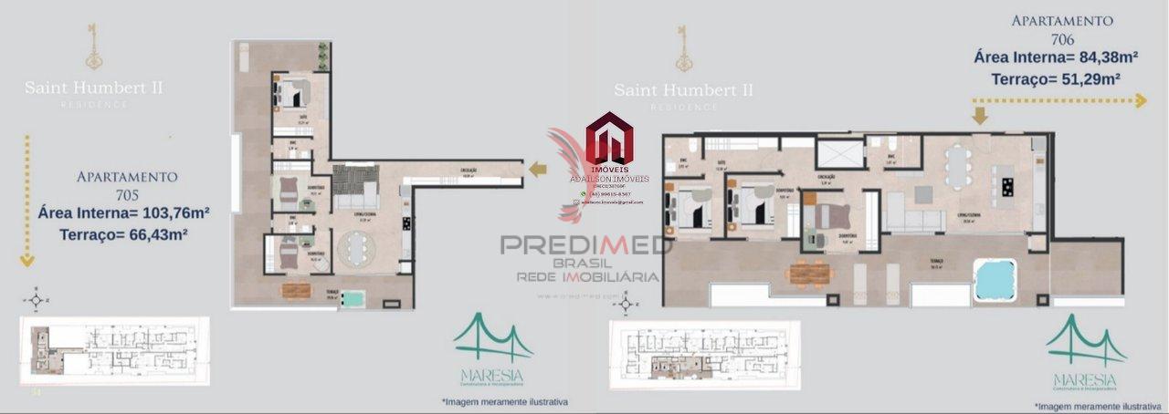 Sinta a experiência de morar aqui no Saint Humbert Estrada Dom João Becker Florianópolis - 