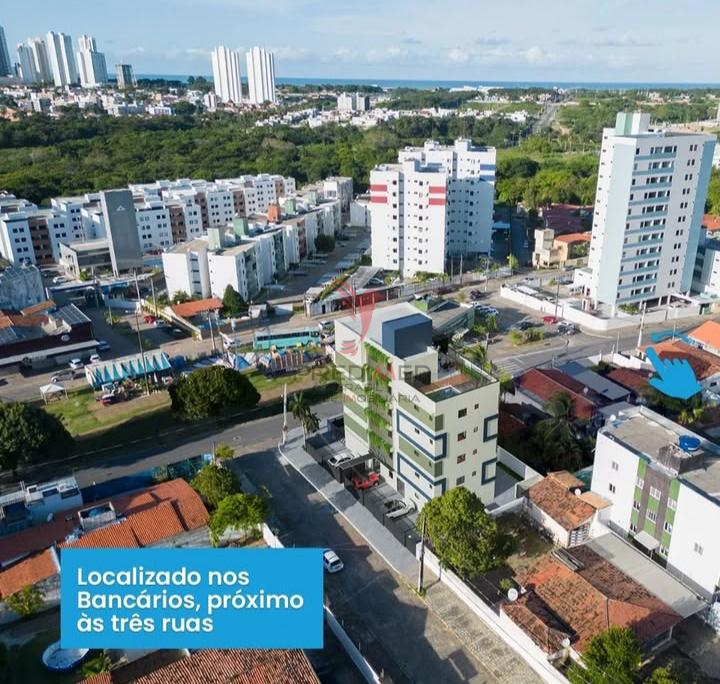 Apartamento - Banc&aacute;rios - Jo&atilde;o Pessoa PB  João Pessoa - 