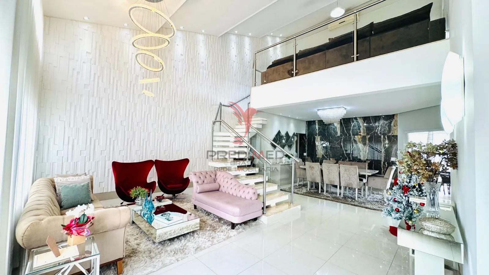 CASA COM 4 SUITES A VENDA EM CONDOM&Iacute;NIO " MARAVILHOSO"  - - 