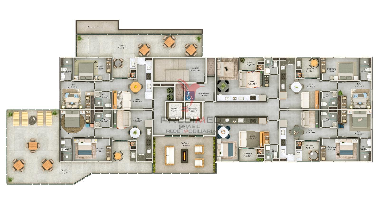 APARTAMENTO NA PRAIA DE PI&Ccedil;ARRAS  Balneário Piçarras - 