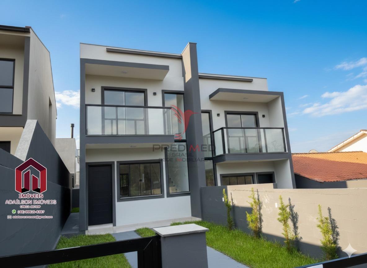 Sobrado &agrave; venda com 2 su&iacute;tes no Jardim Bot&acirc;nico &ndash; S&atilde;o Jos&eacute; SC Rua Francisco Torquato da Rosa São José - 