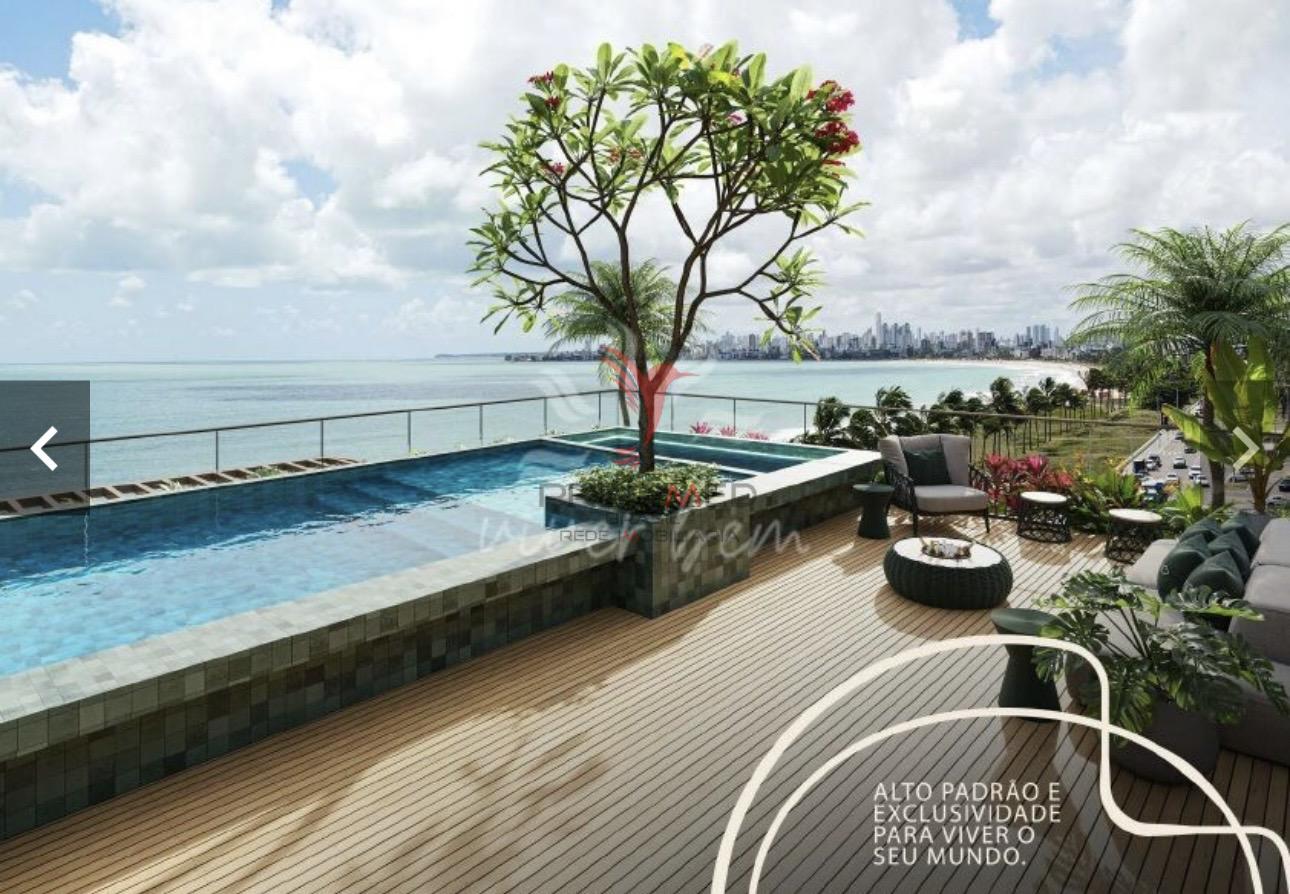 Vende-se flat na beira-mar do Bessa, melhor localiza&ccedil;&atilde;o para investimento! Avenida Governador Argemiro de Figueiredo João Pessoa - 