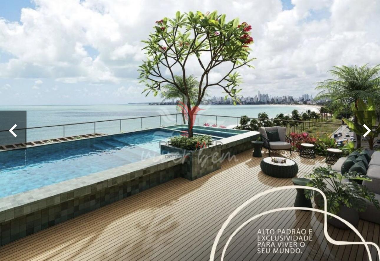 Vende-se flat na beira-mar do Bessa, melhor localiza&ccedil;&atilde;o para investimento! Avenida Governador Argemiro de Figueiredo João Pessoa - 