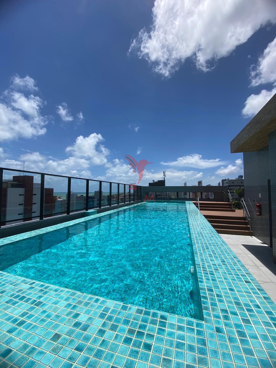 Flat a 200 m da Orla de Manaira Jo&atilde;o Pessoa Para&iacute;ba Avenida Jacinto Dantas João Pessoa - 