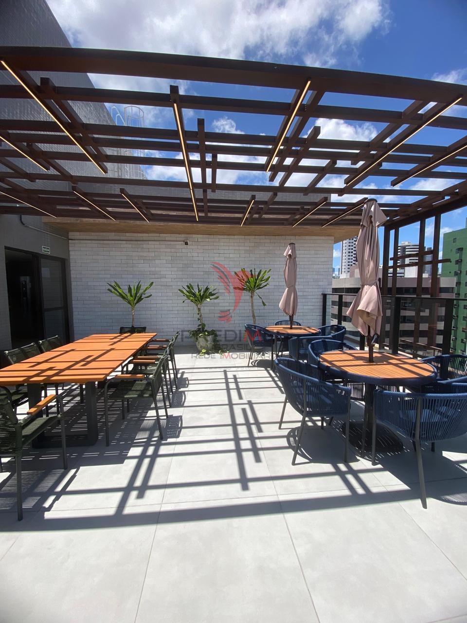 Flat a 200 m da Orla de Manaira Jo&atilde;o Pessoa Para&iacute;ba Avenida Jacinto Dantas João Pessoa - 