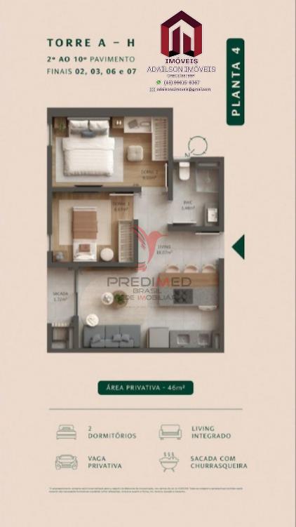 Apartamento, 2 quartos - Foto 22