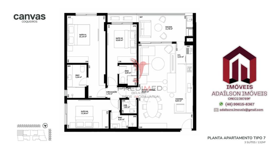 Sinta a experi&ecirc;ncia de morar no Canvas Residence Florian&oacute;polis SC BRASIL  Florianópolis - 
