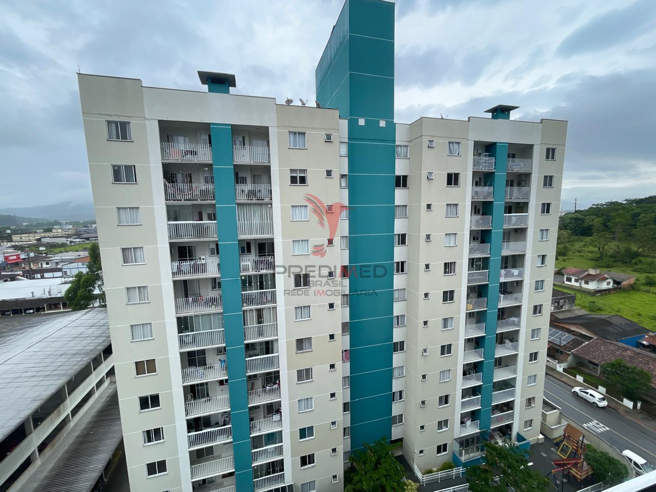 Apartamento de 2 Quartos , sacada com churrasqueira,pr&oacute;ximo a WEG. Bairro Vieira. Jaguar&aacute; Rua Adolfo Tribess Jaraguá do Sul - 