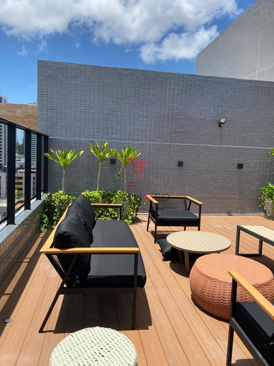 Flat pronto em Mana&iacute;ra Avenida Jacinto Dantas João Pessoa - 