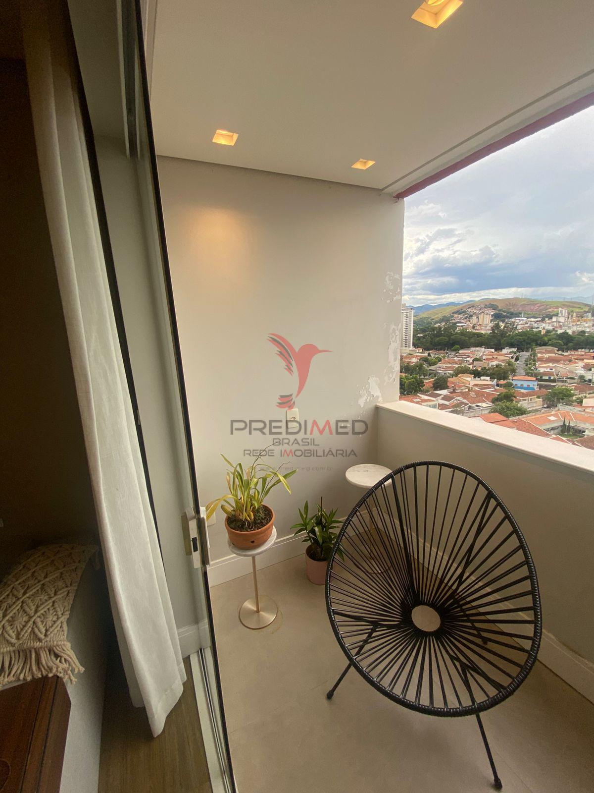 Apartamento de 3 Quartos. Projetado. Varanda. Na Vila Para&iacute;ba. Guaratinguet&aacute;  Guaratinguetá - 