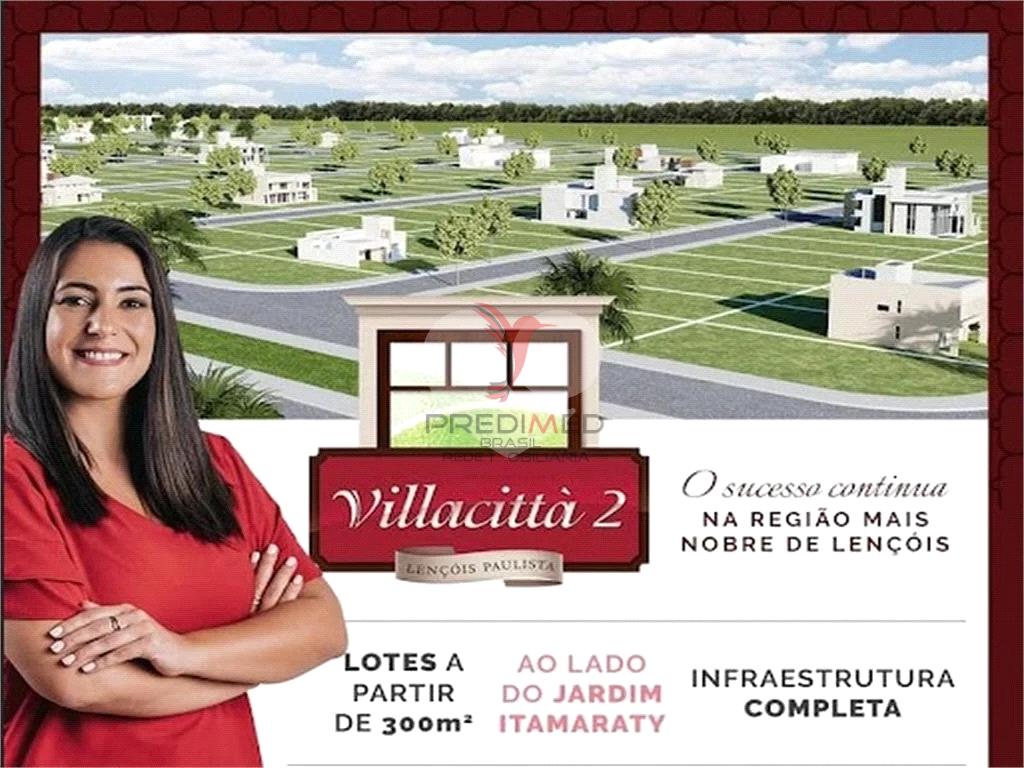 Lote/Terreno de 330m&sup2; no bairro Residencial Villacitt&aacute;, em Len&ccedil;&oacute;is Paulista  Lençóis Paulista - 