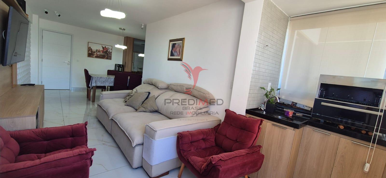 Apartamento sofisticado a apenas 600m do mar em Tamba&uacute;  João Pessoa - 