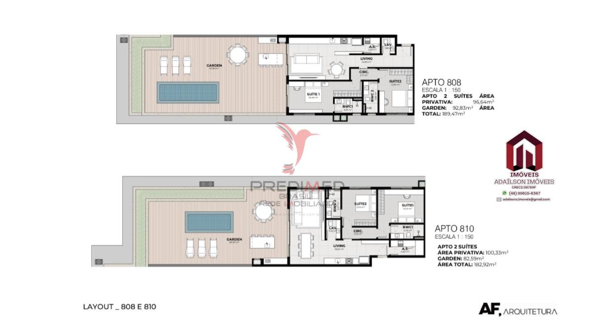 Unidades habitacionais do Terr&aacute; Jurer&ecirc; Rua das Pira&uacute;nas, Jurer&ecirc;, Florian&oacute;polis - SC Brasil Rua das Piraúnas Florianópolis - 