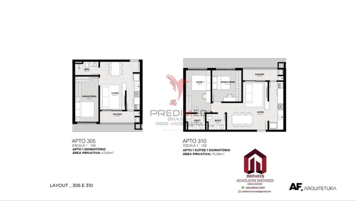 Apartamento, 1 quarto, 48 m² - Foto 48