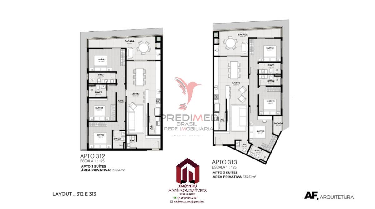 Unidades habitacionais do Terr&aacute; Jurer&ecirc; Rua das Pira&uacute;nas, Jurer&ecirc;, Florian&oacute;polis - SC Brasil Rua das Piraúnas Florianópolis - 