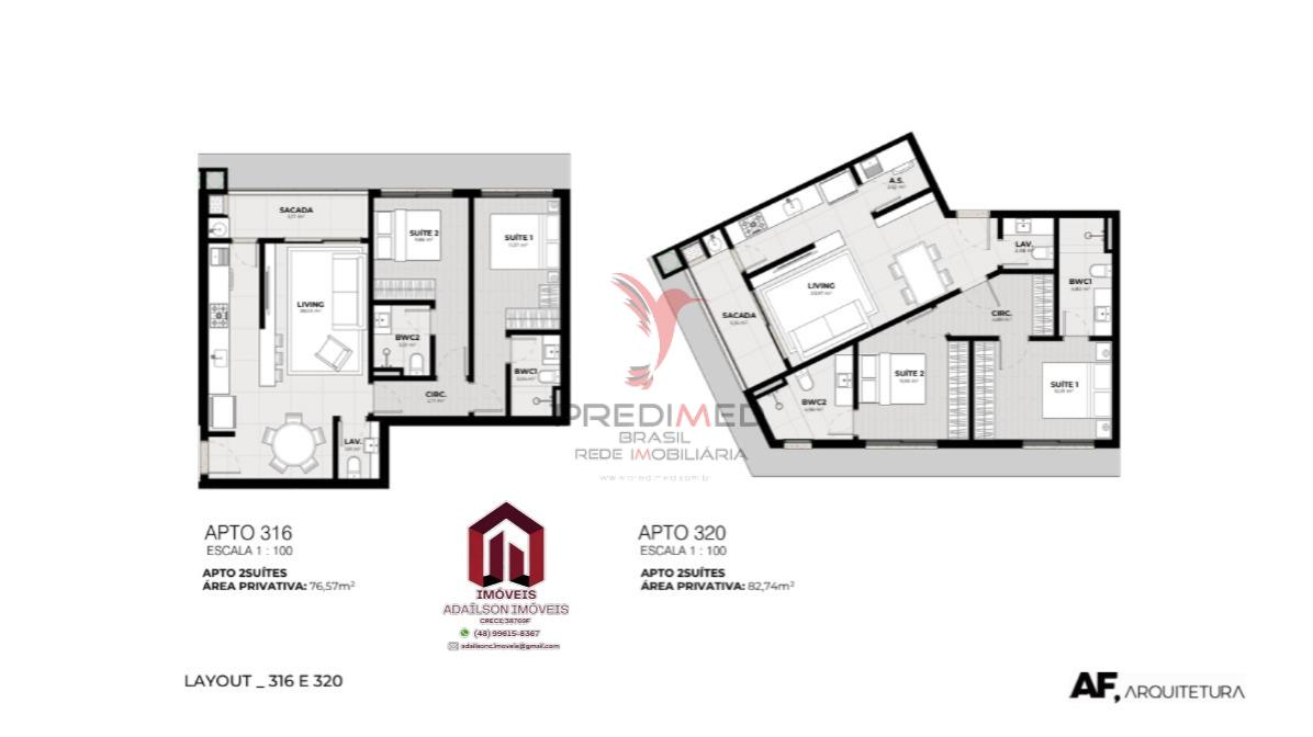 Unidades habitacionais do Terr&aacute; Jurer&ecirc; Rua das Pira&uacute;nas, Jurer&ecirc;, Florian&oacute;polis - SC Brasil Rua das Piraúnas Florianópolis - 