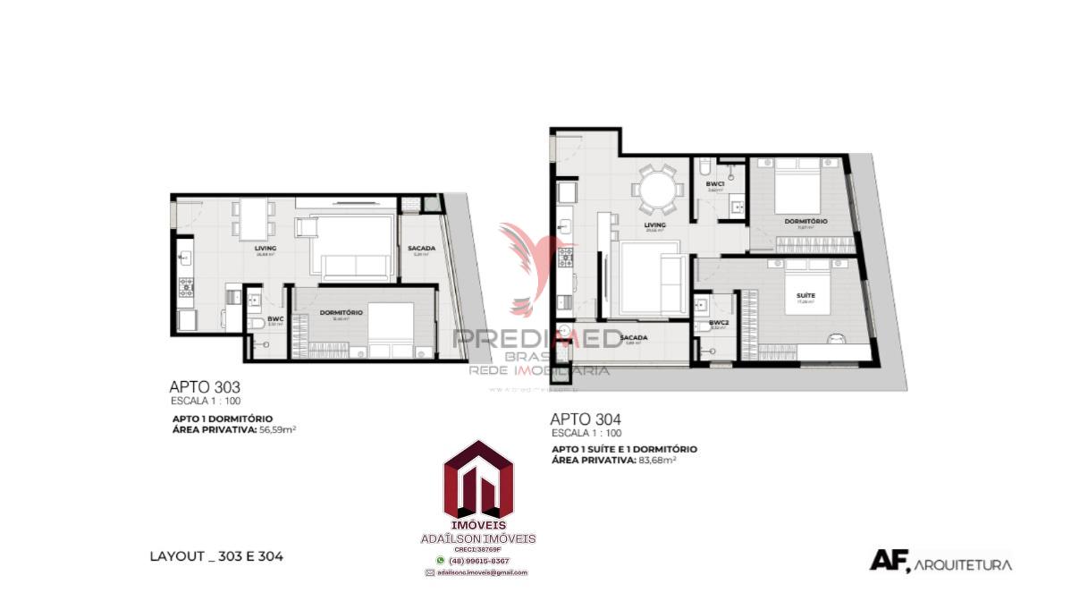 Unidades habitacionais do Terr&aacute; Jurer&ecirc; Rua das Pira&uacute;nas, Jurer&ecirc;, Florian&oacute;polis - SC Brasil Rua das Piraúnas Florianópolis - 