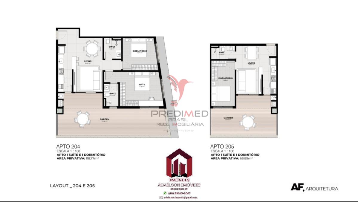 Unidades habitacionais do Terr&aacute; Jurer&ecirc; Rua das Pira&uacute;nas, Jurer&ecirc;, Florian&oacute;polis - SC Brasil Rua das Piraúnas Florianópolis - 