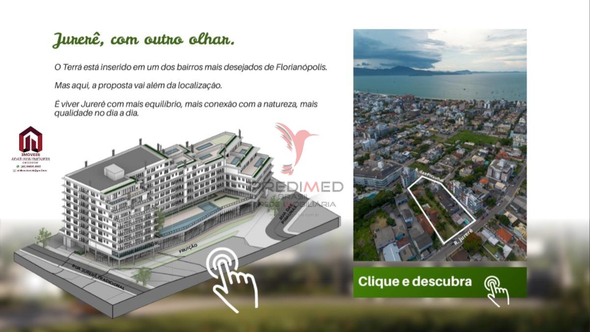 Unidades habitacionais do Terr&aacute; Jurer&ecirc; Rua das Pira&uacute;nas, Jurer&ecirc;, Florian&oacute;polis - SC Brasil Rua das Piraúnas Florianópolis - 