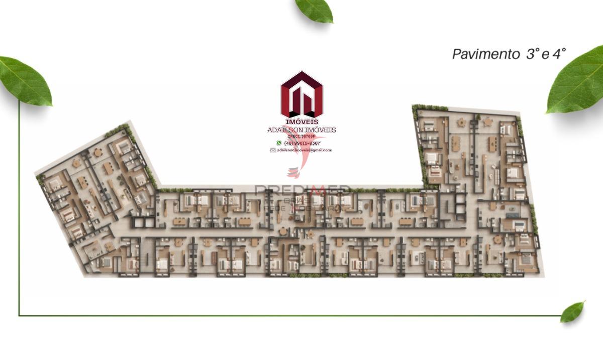 Unidades habitacionais do Terr&aacute; Jurer&ecirc; Rua das Pira&uacute;nas, Jurer&ecirc;, Florian&oacute;polis - SC Brasil Rua das Piraúnas Florianópolis - 