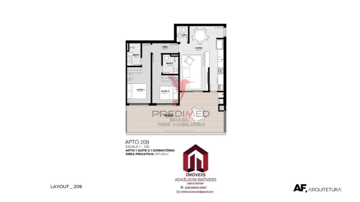 Unidades habitacionais do Terr&aacute; Jurer&ecirc; Rua das Pira&uacute;nas, Jurer&ecirc;, Florian&oacute;polis - SC Brasil Rua das Piraúnas Florianópolis - 