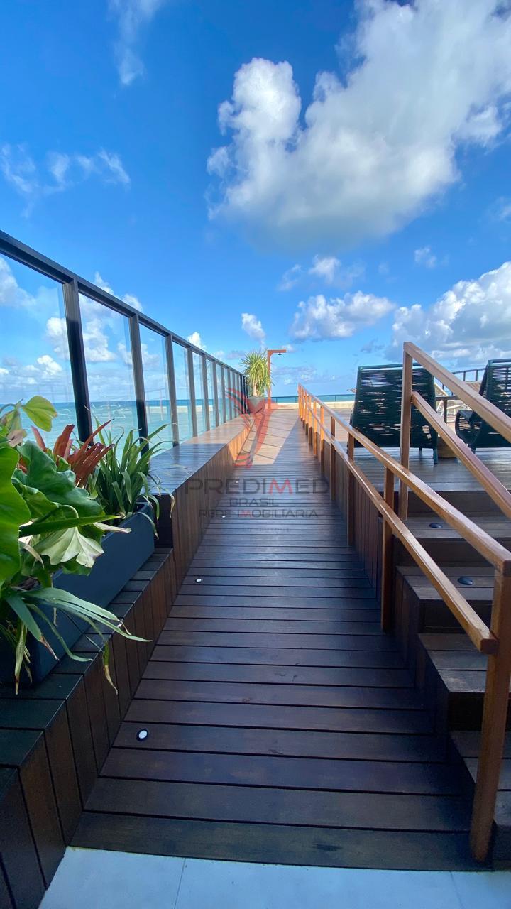 Flat com varanda, na Beira Mar do Jardim Oce&acirc;nia.Jo&atilde;o Pessoa Para&iacute;ba  João Pessoa - 