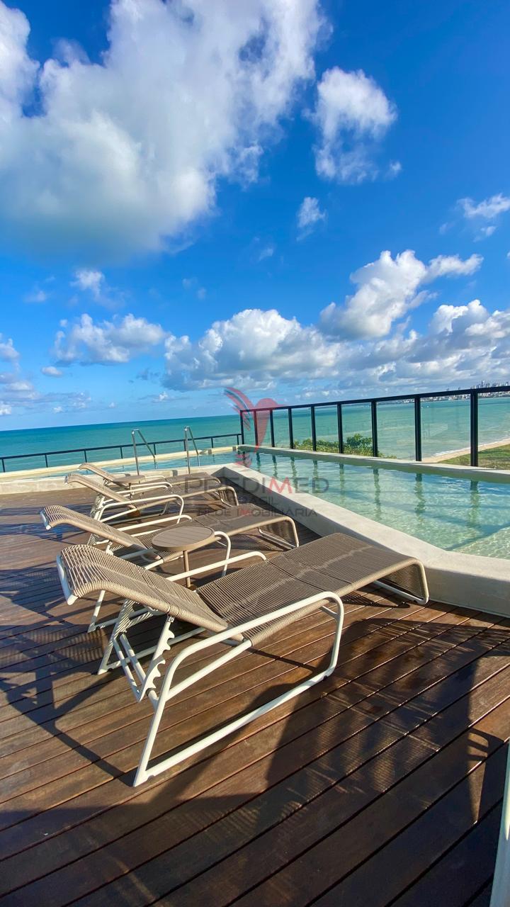 Flat com varanda, na Beira Mar do Jardim Oce&acirc;nia.Jo&atilde;o Pessoa Para&iacute;ba  João Pessoa - 