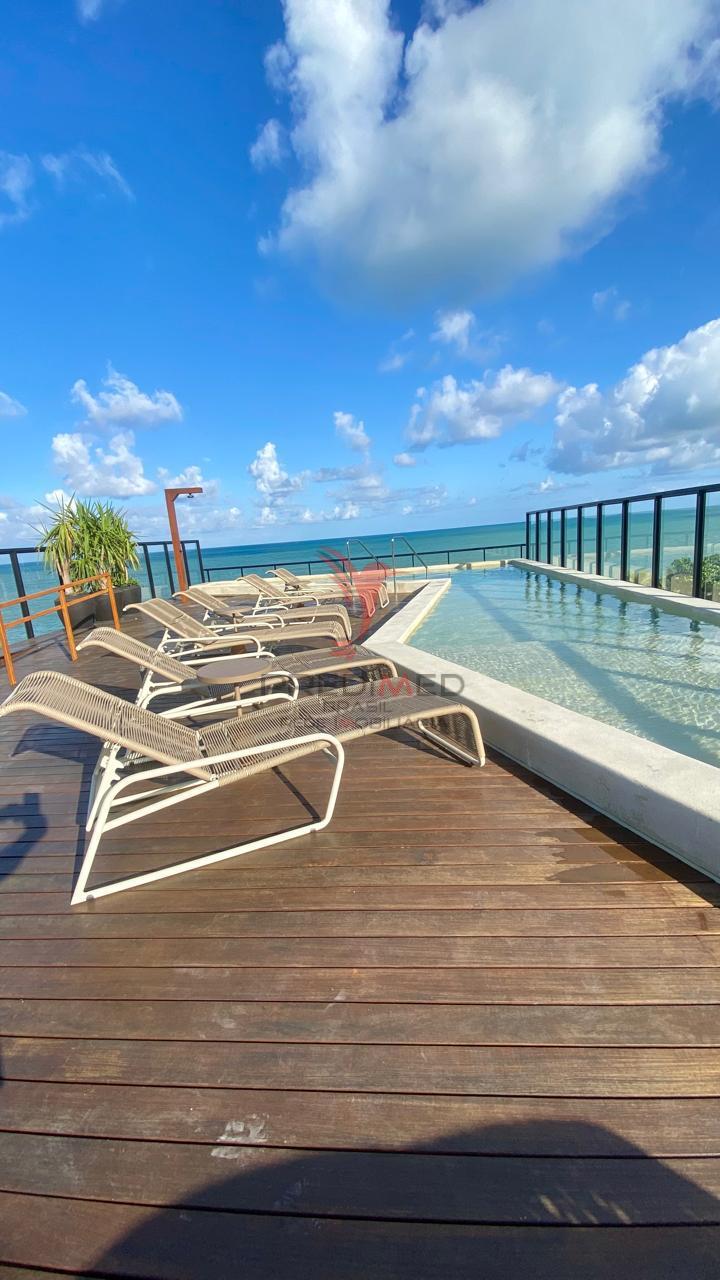 Flat com varanda, na Beira Mar do Jardim Oce&acirc;nia.Jo&atilde;o Pessoa Para&iacute;ba  João Pessoa - 