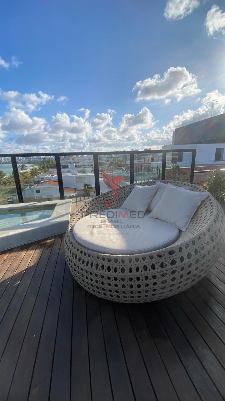 Flat com varanda, na Beira Mar do Jardim Oce&acirc;nia.Jo&atilde;o Pessoa Para&iacute;ba  João Pessoa - 