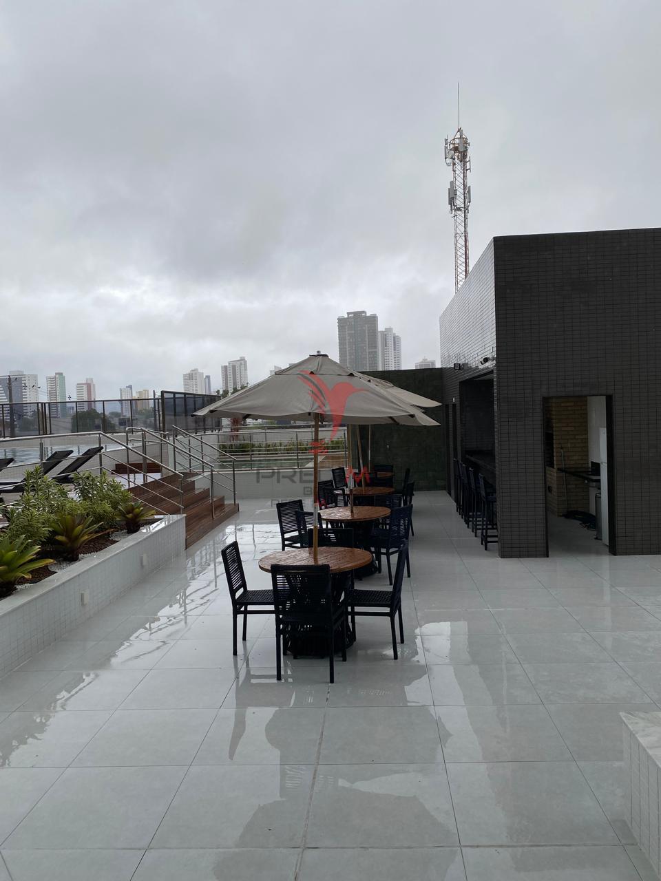 Apartamento no Brisamar, com 3 Quartos, 2 Vagas de Garagem, Varanda . Nascente sul  João Pessoa - 