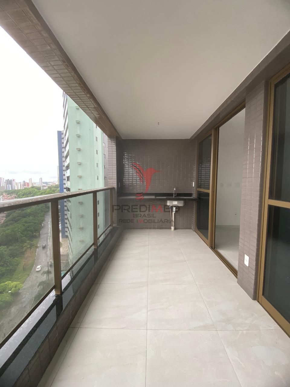 Apartamento no Brisamar, com 3 Quartos, 2 Vagas de Garagem, Varanda . Nascente sul  João Pessoa - 