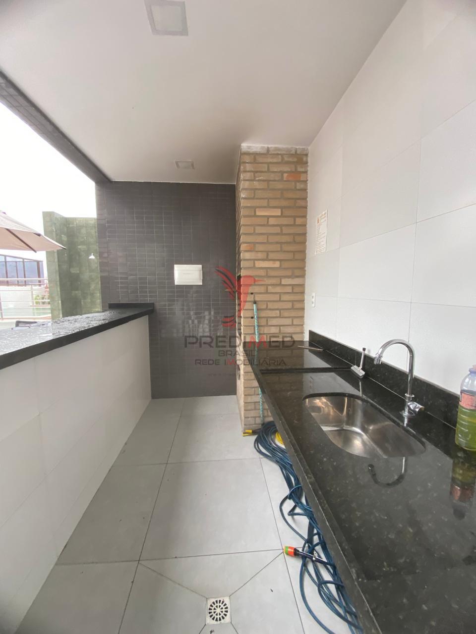 Apartamento no Brisamar, com 3 Quartos, 2 Vagas de Garagem, Varanda . Nascente sul  João Pessoa - 